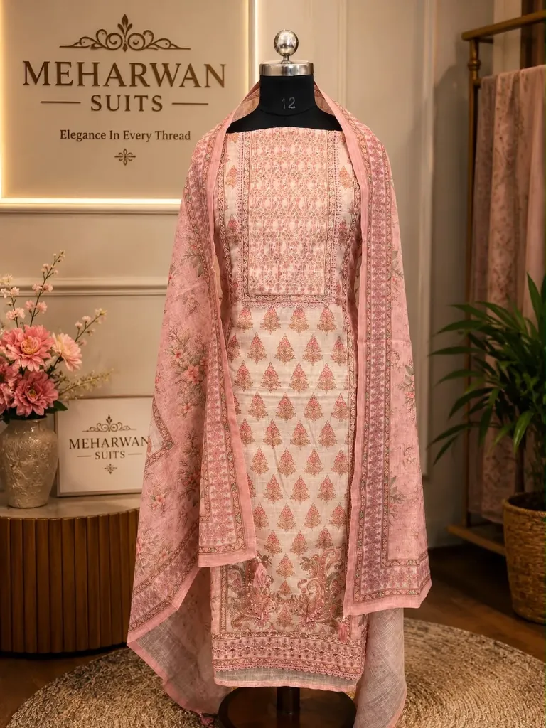 RUHANI SHIMMER SILK